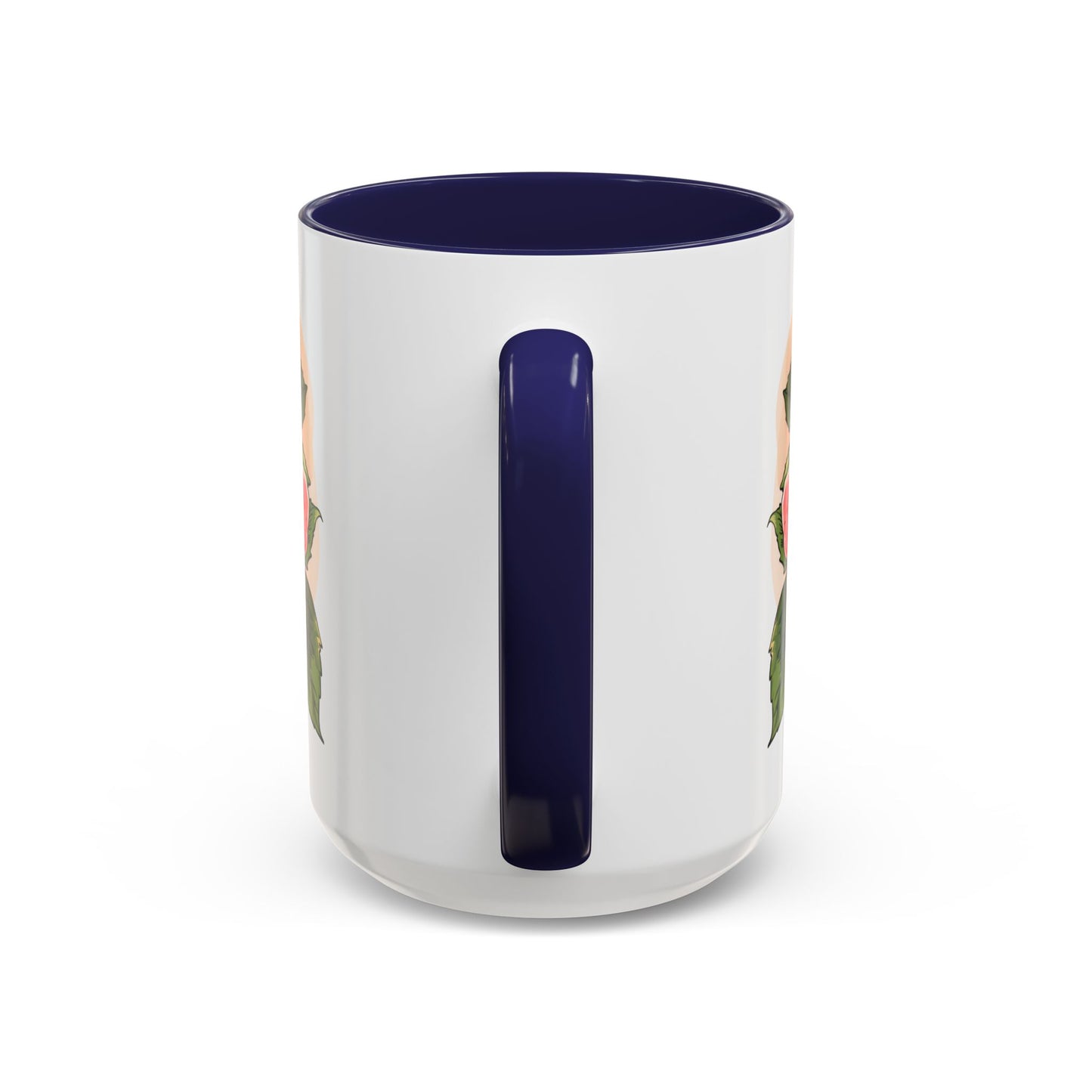 Elegant Floral Accent Coffee Mug - Perfect Gift for Garden Lovers