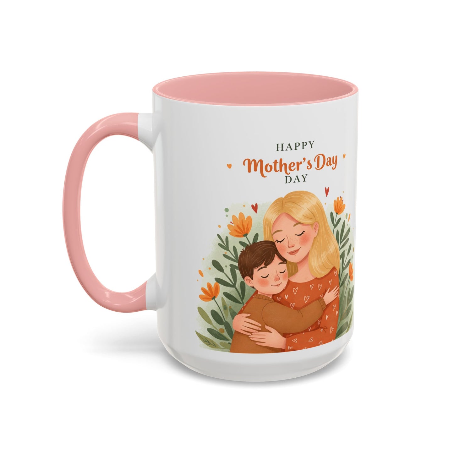 Happy Mother's Day Accent Coffee Mug - 11/15oz Gift for Moms