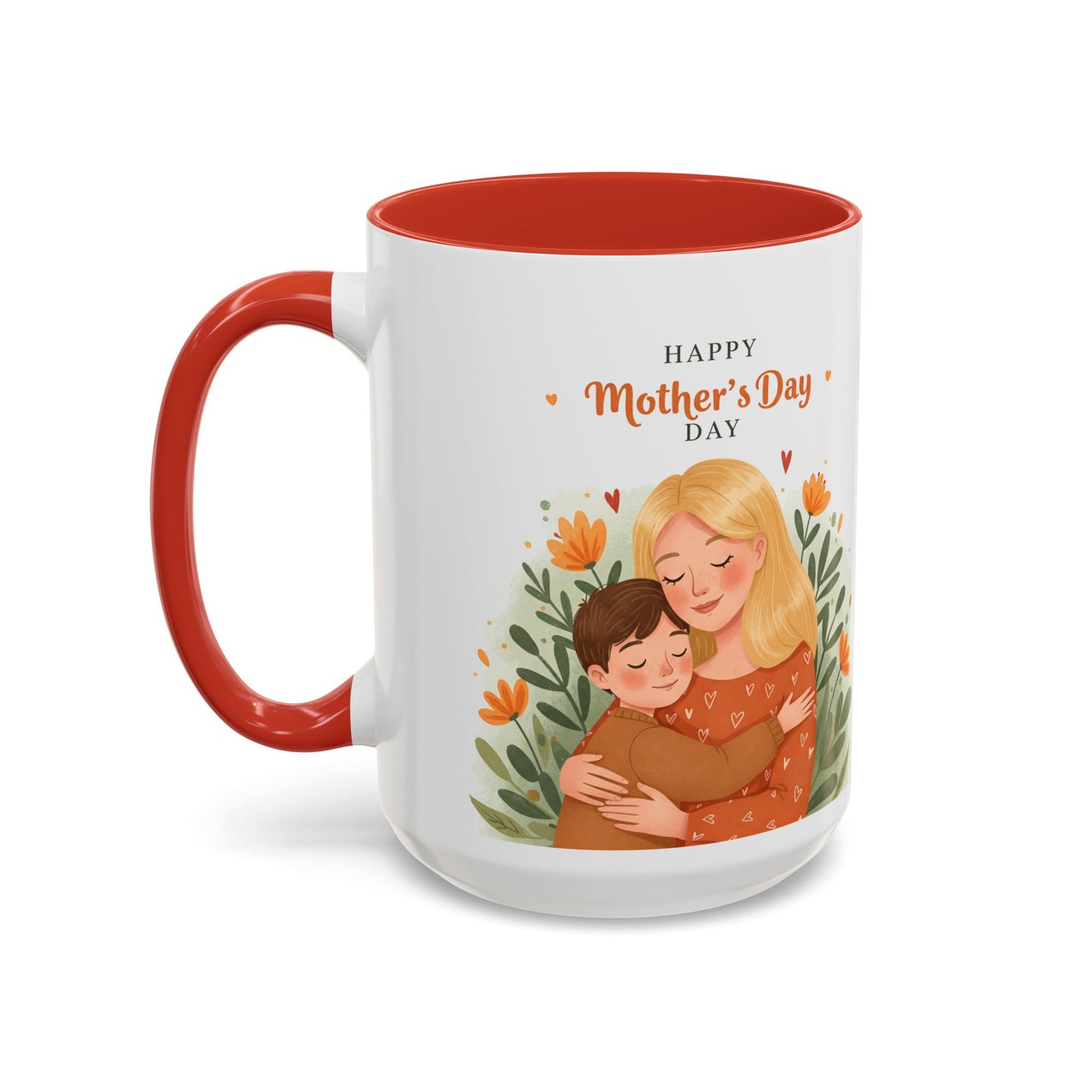 Happy Mother's Day Accent Coffee Mug - 11/15oz Gift for Moms