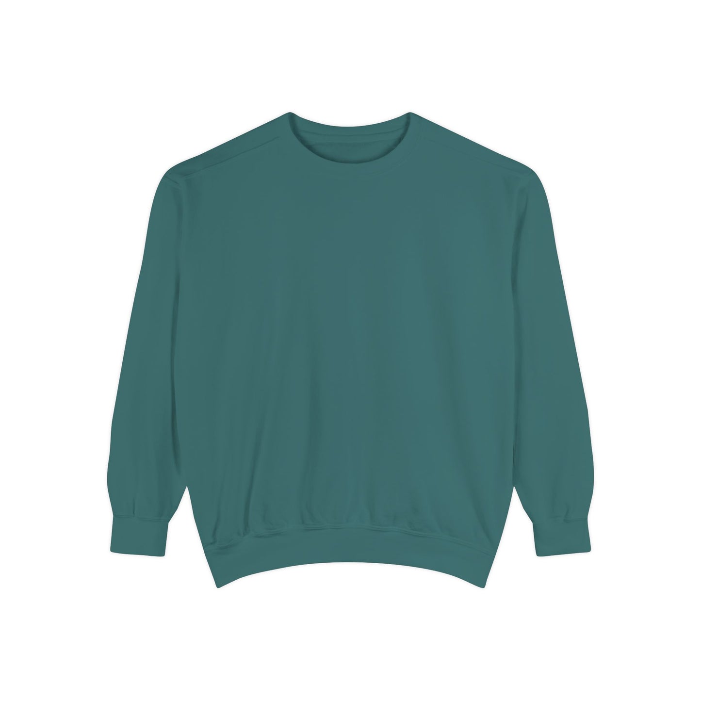 Butterfly Design Unisex Garment-Dyed Sweatshirt - Butterfly Sweatshirt
