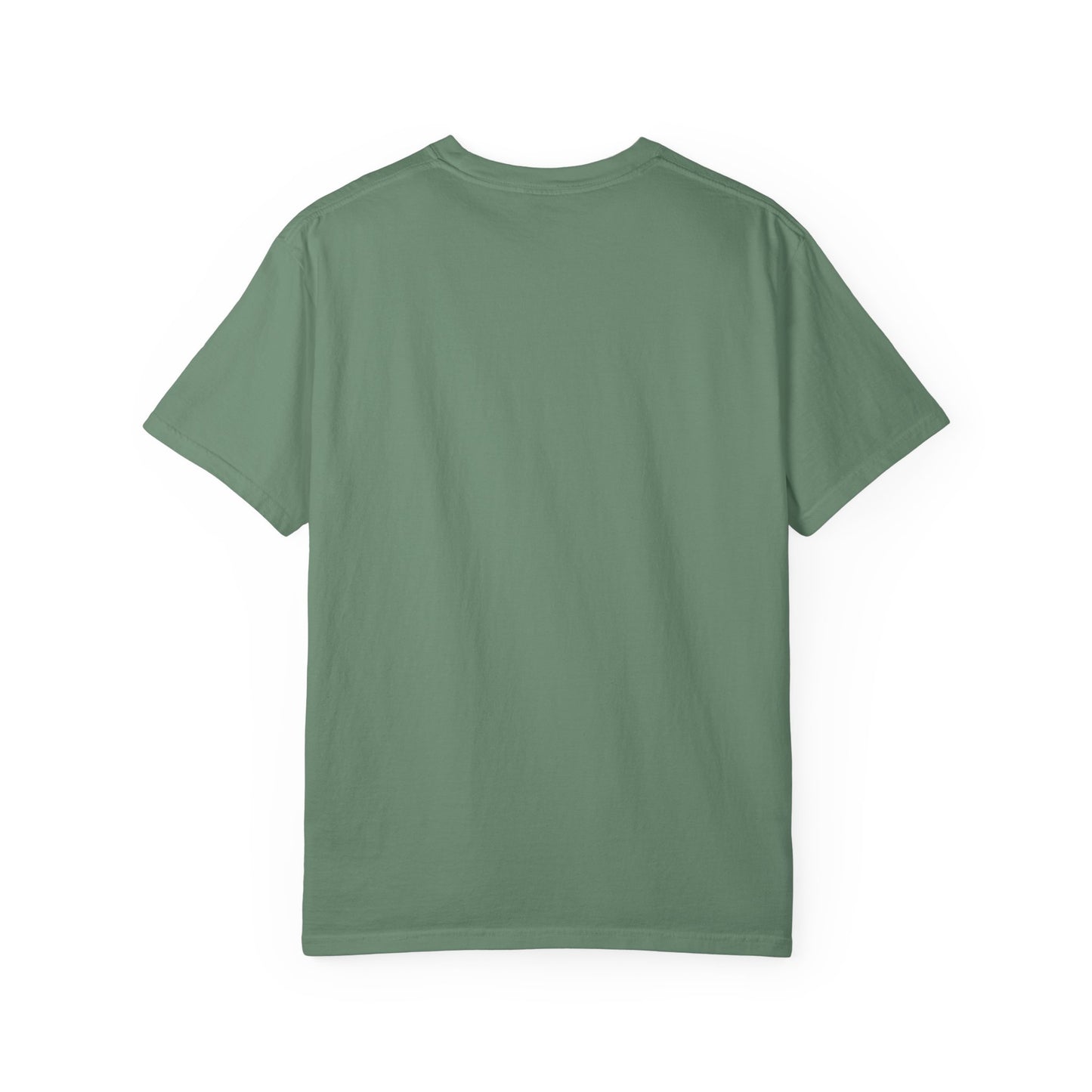 Food Unisex Garment-Dyed T-Shirt | Fun Burger & Egg Graphic