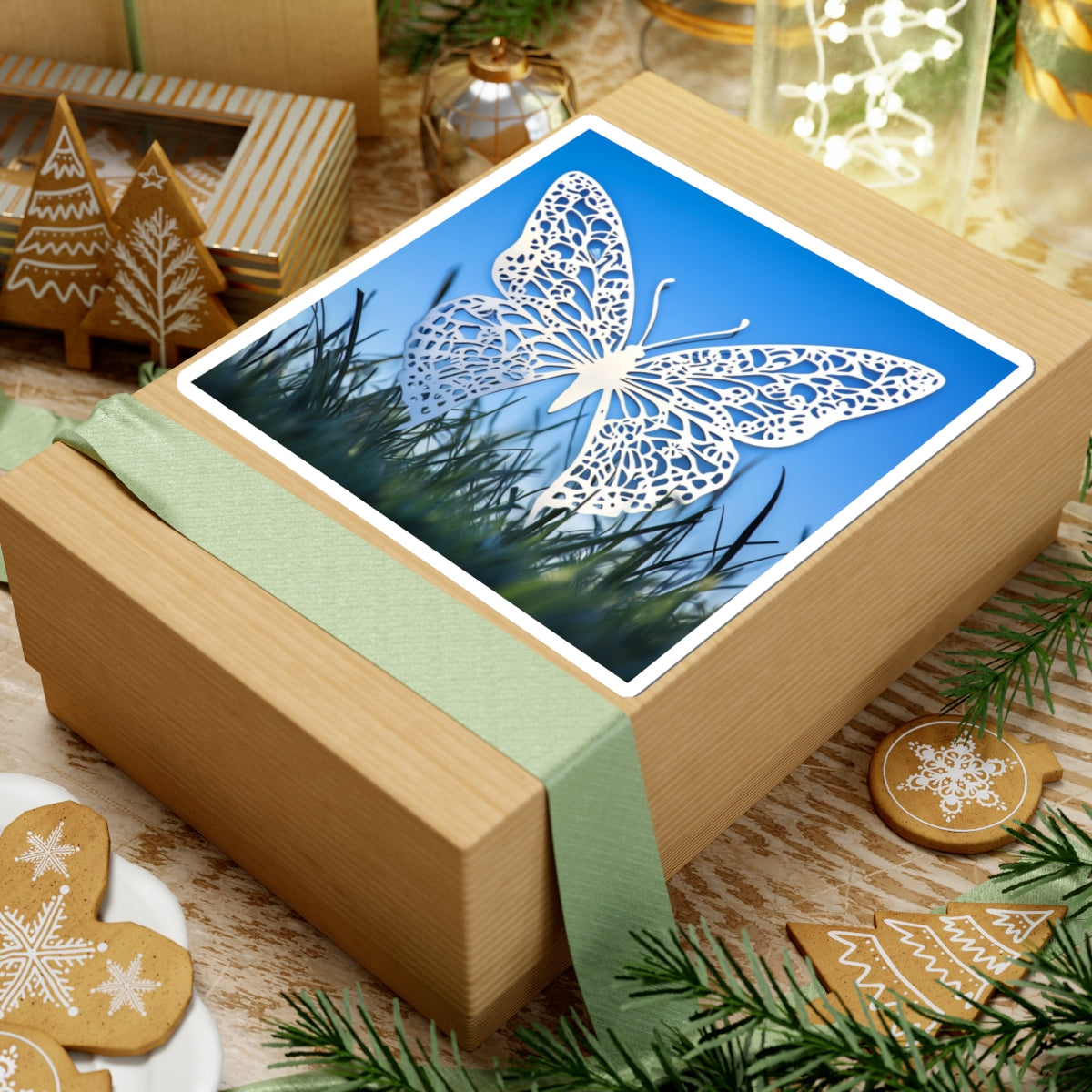 Decorative Butterfly Kiss-Cut Stickers for Art & Personalization