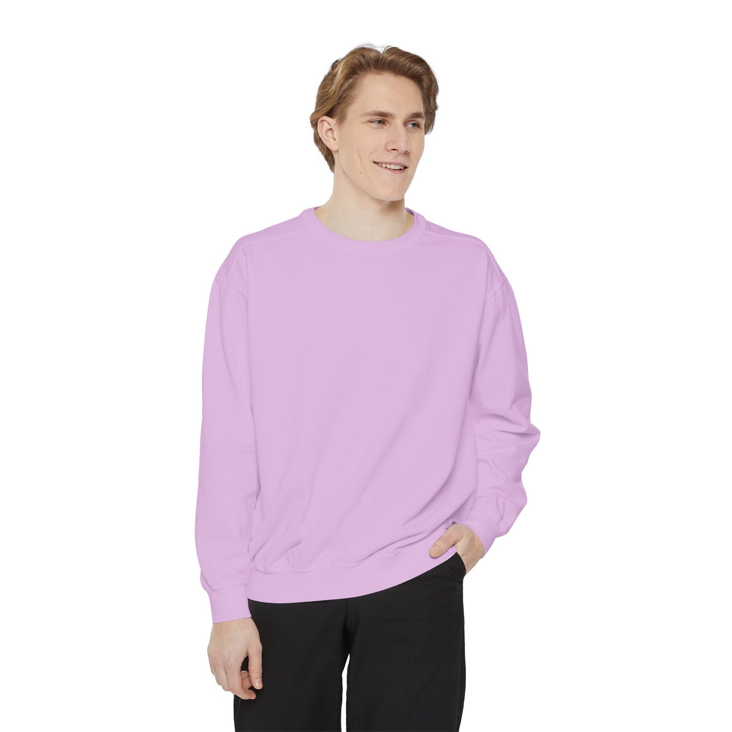 Butterfly Design Unisex Garment-Dyed Sweatshirt - Butterfly Sweatshirt
