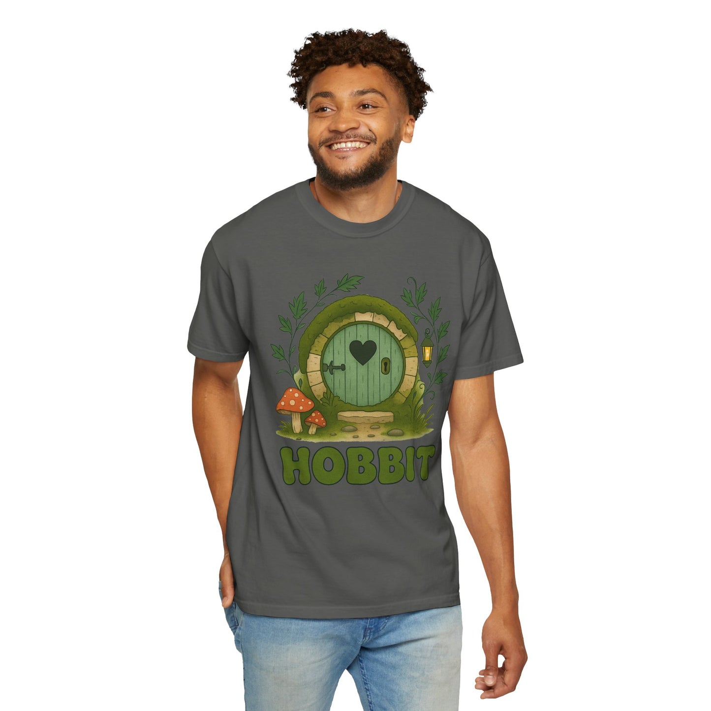 Hobbit T-Shirt, Unisex Fantasy Tee, Ideal for Hobbit Fans, Great Gift for Themed Parties, Cozy Everyday Wear