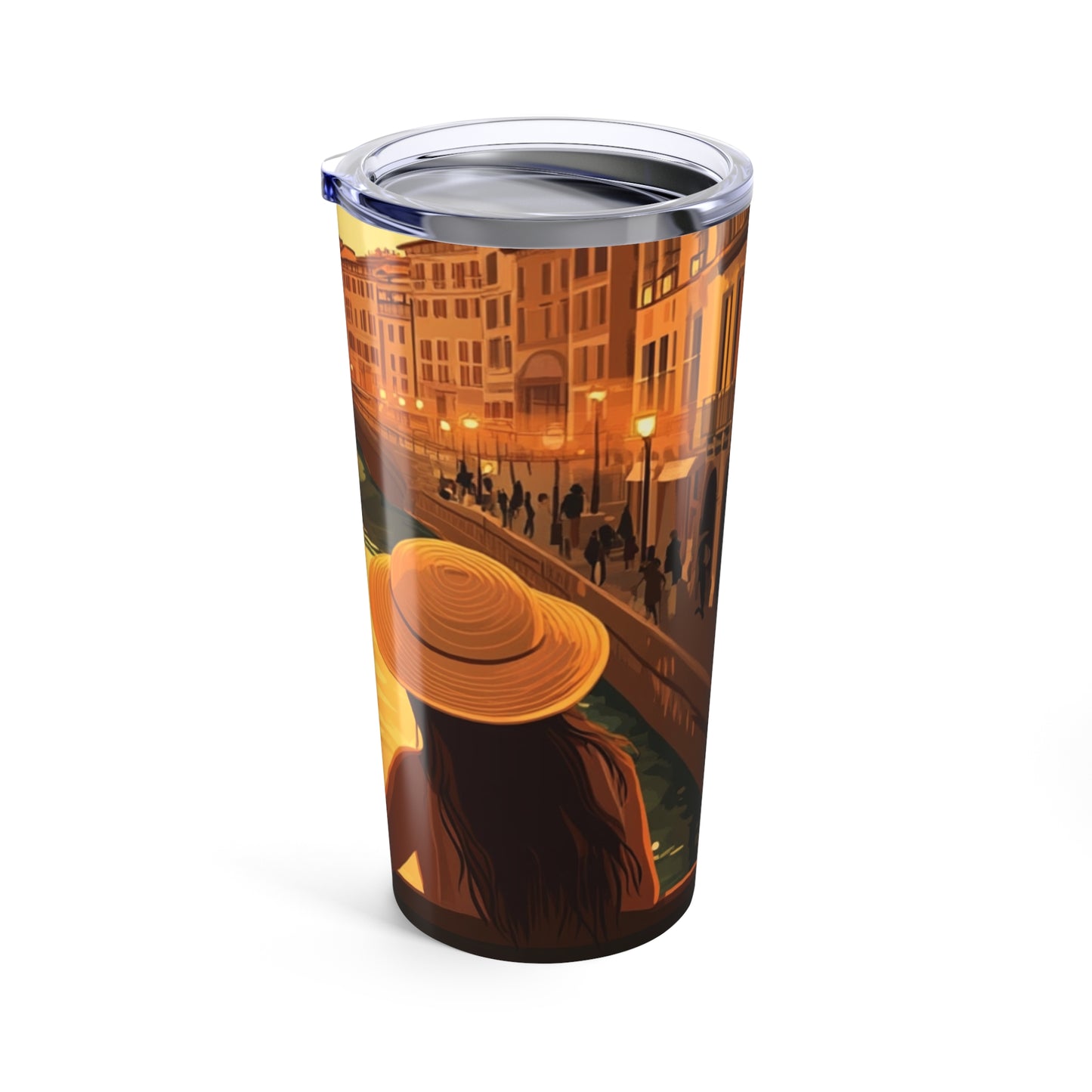 Vibrant Floral Tumbler 20oz - Nature-Inspired Drinkware for Daily Use