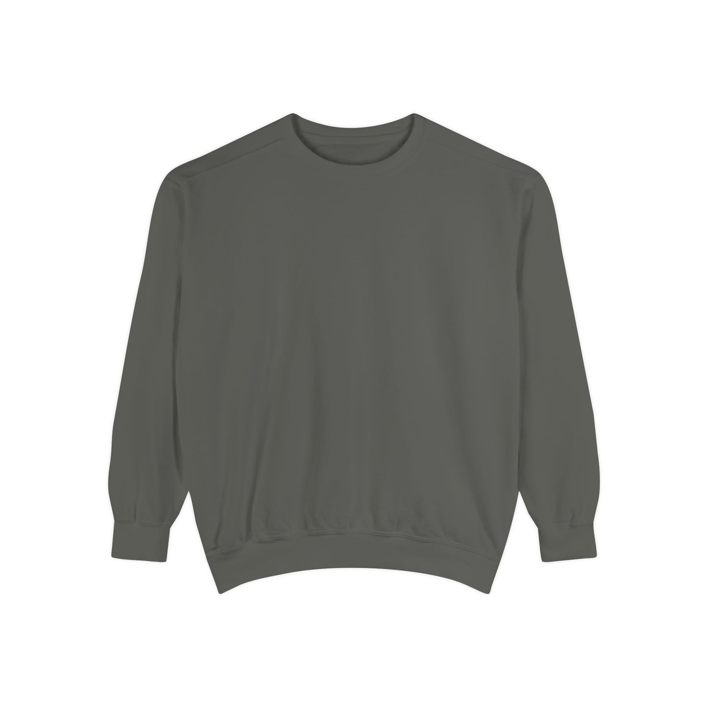 Butterfly Design Unisex Garment-Dyed Sweatshirt - Butterfly Sweatshirt
