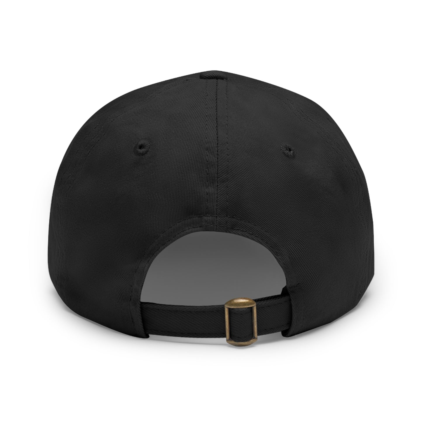 Lion Design Dad Hat with Leather Patch – Stylish Casual Hat for Animal Lovers