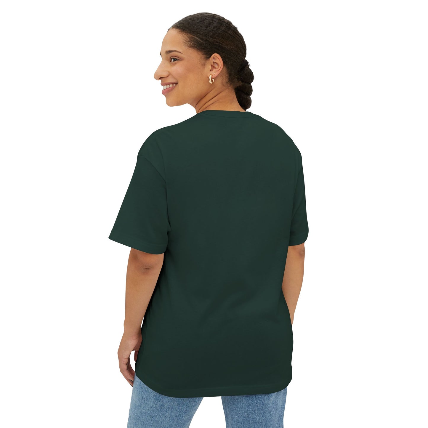 Sunset Beach Vibes Unisex Oversized Boxy Tee