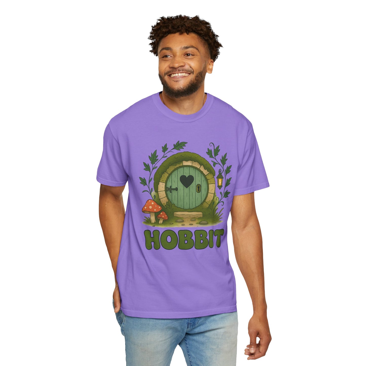 Hobbit T-Shirt, Unisex Fantasy Tee, Ideal for Hobbit Fans, Great Gift for Themed Parties, Cozy Everyday Wear