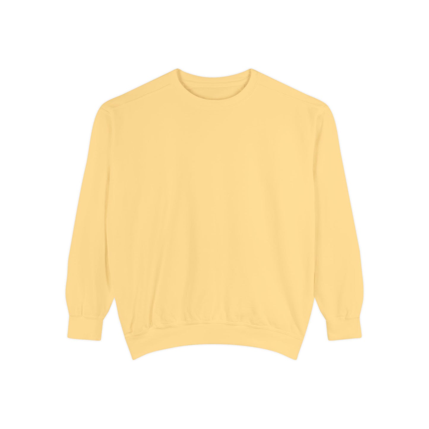 Butterfly Design Unisex Garment-Dyed Sweatshirt - Butterfly Sweatshirt