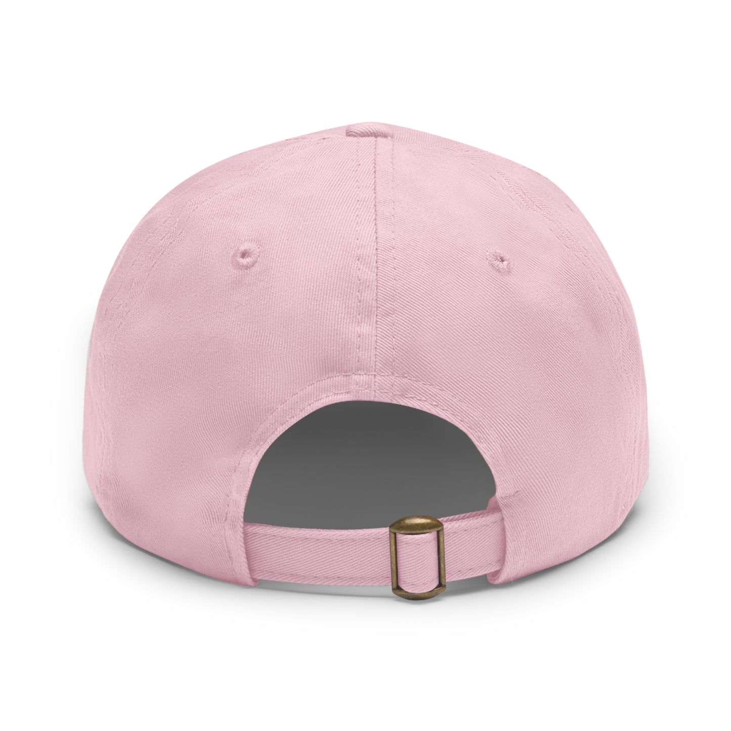 Lion Design Dad Hat with Leather Patch – Stylish Casual Hat for Animal Lovers