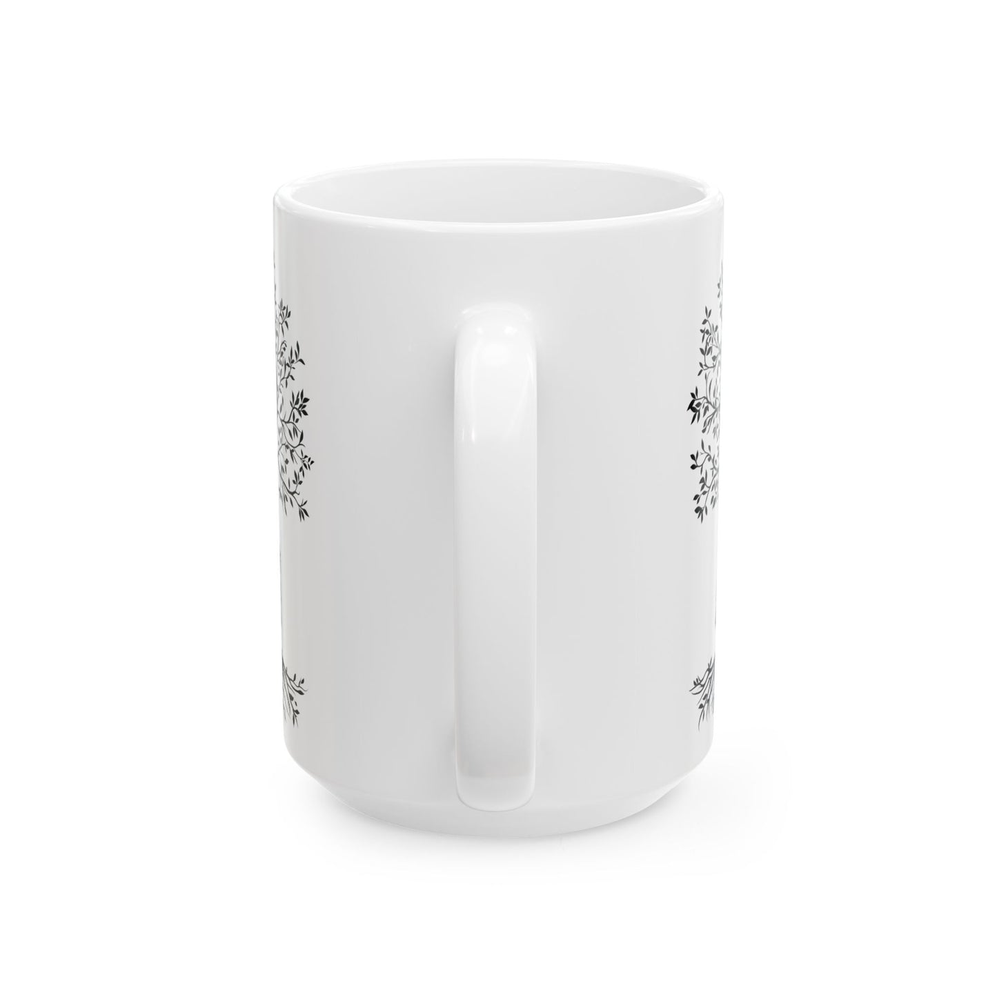 Whimsical Tree Silhouette Ceramic Mug - Perfect for Nature Lovers and Gift Giving - Mother's day gift - Birthday Gift