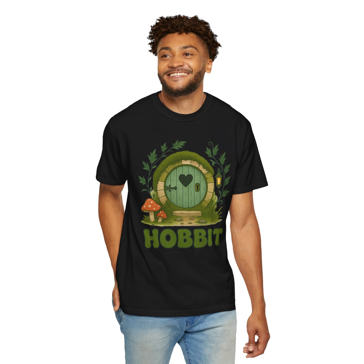 Hobbit T-Shirt, Unisex Fantasy Tee, Ideal for Hobbit Fans, Great Gift for Themed Parties, Cozy Everyday Wear
