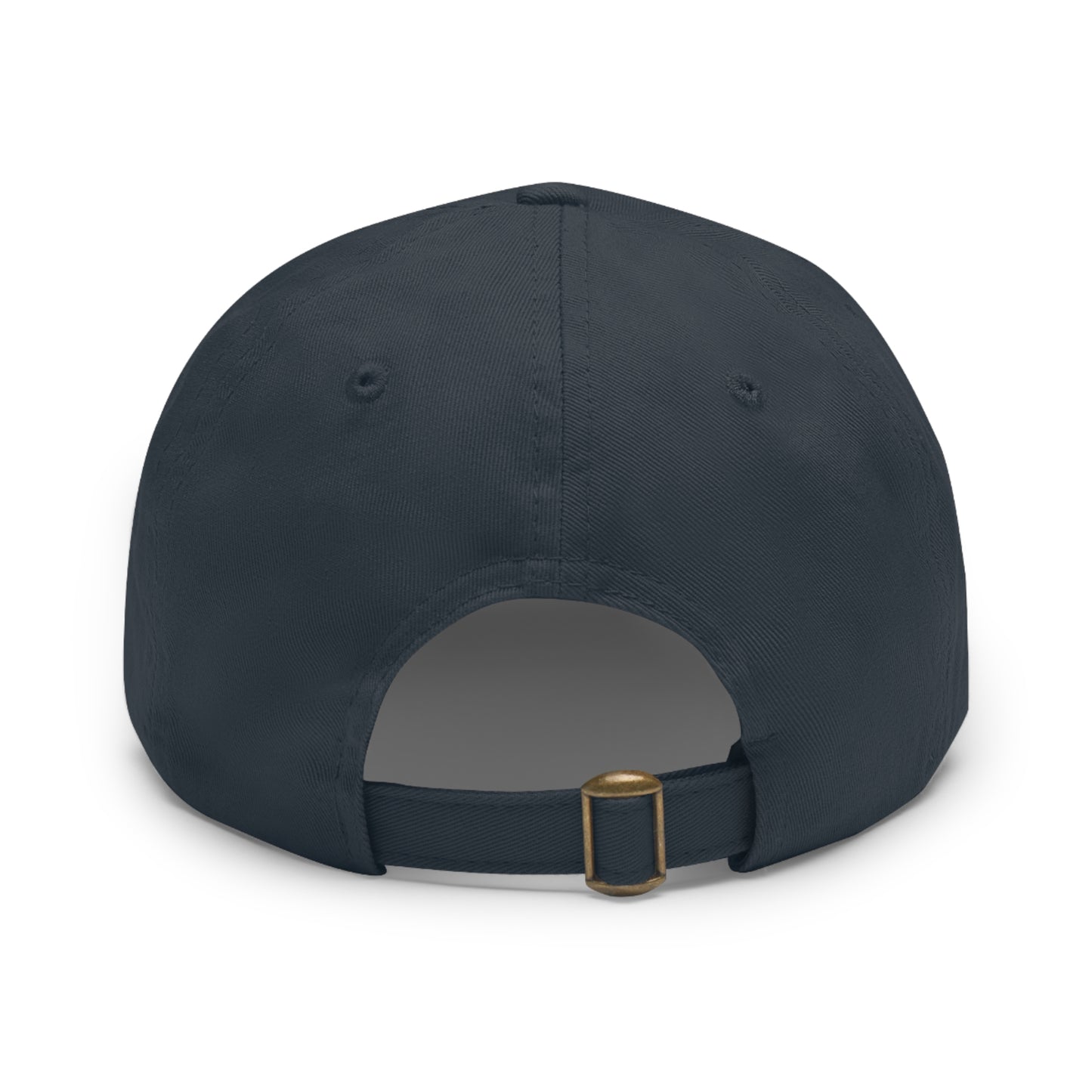 Lion Design Dad Hat with Leather Patch – Stylish Casual Hat for Animal Lovers