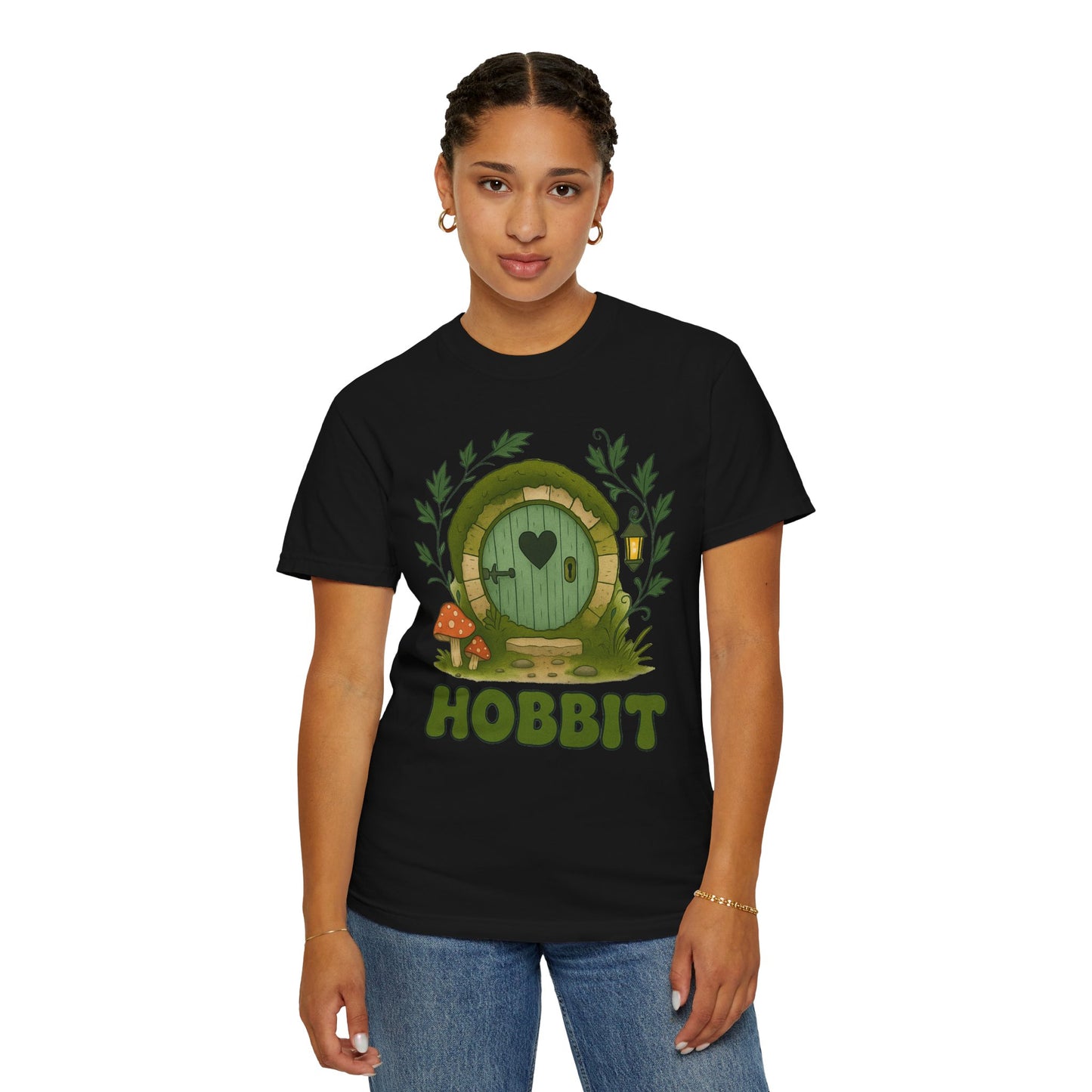 Hobbit T-Shirt, Unisex Fantasy Tee, Ideal for Hobbit Fans, Great Gift for Themed Parties, Cozy Everyday Wear
