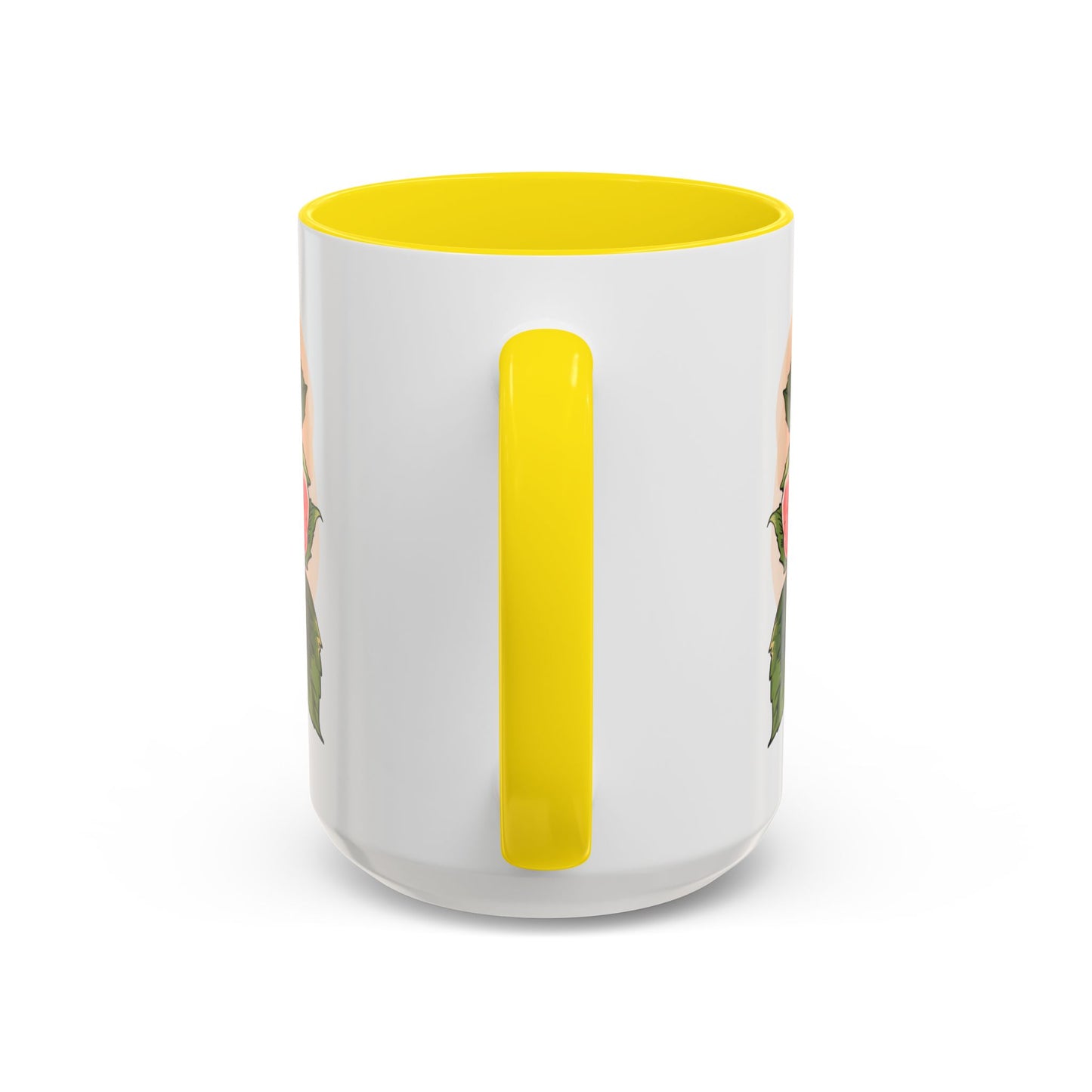 Elegant Floral Accent Coffee Mug - Perfect Gift for Garden Lovers