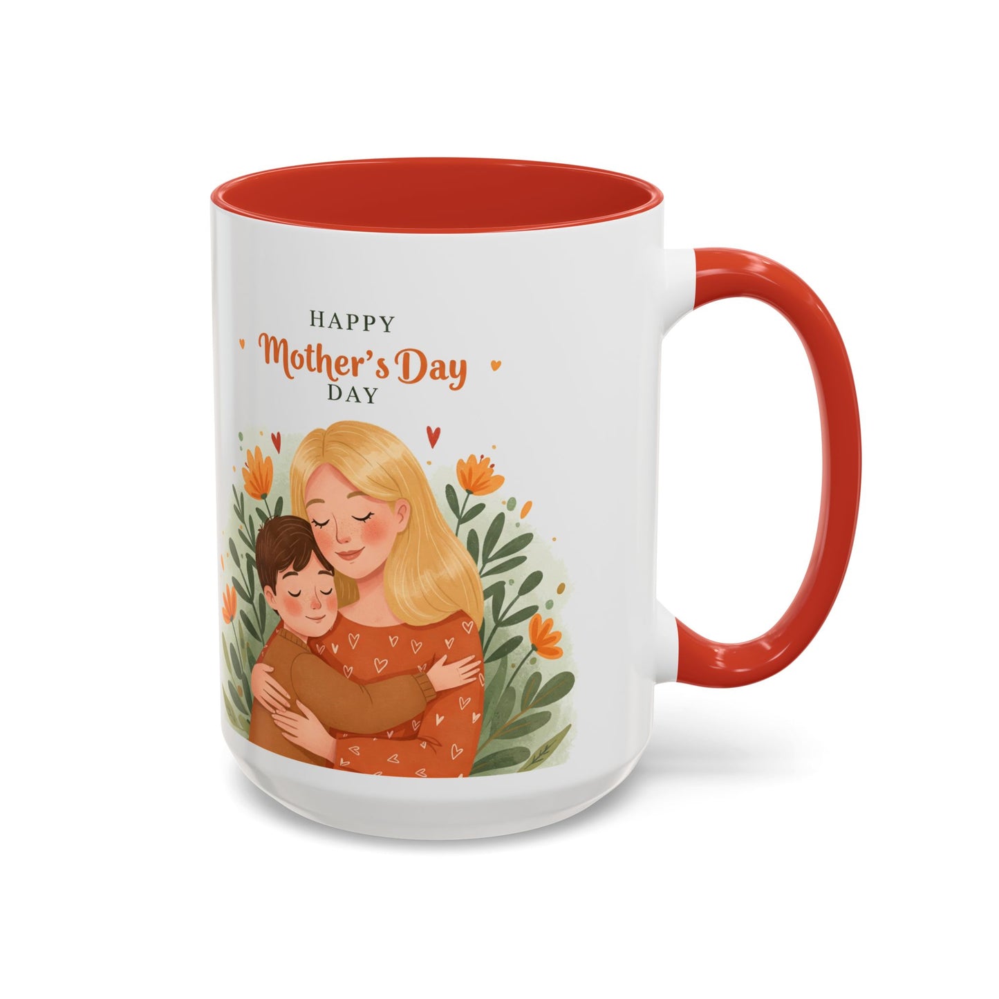 Happy Mother's Day Accent Coffee Mug - 11/15oz Gift for Moms