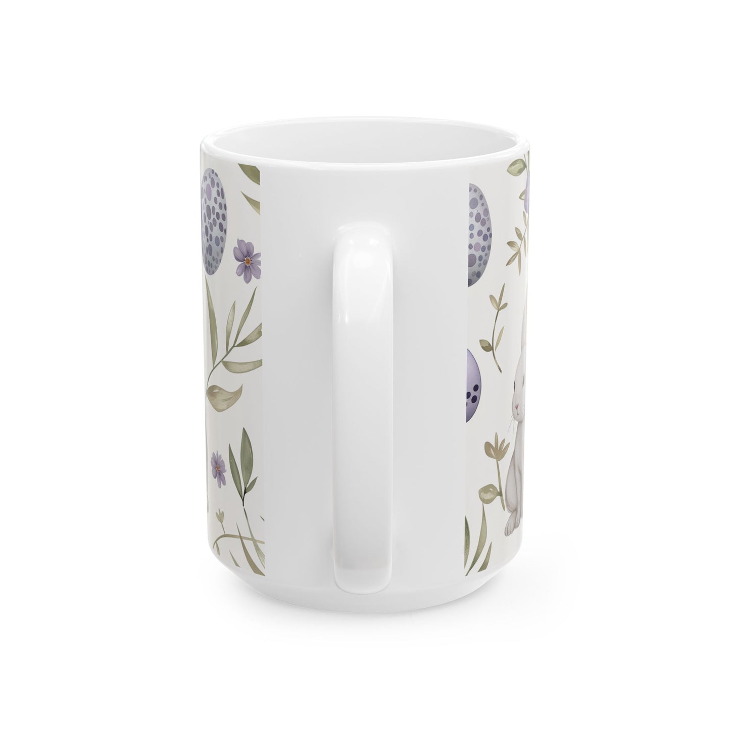 Easter Bunny Ceramic Mug - Ceramic Mug, (11oz, 15oz) - Easter Gift