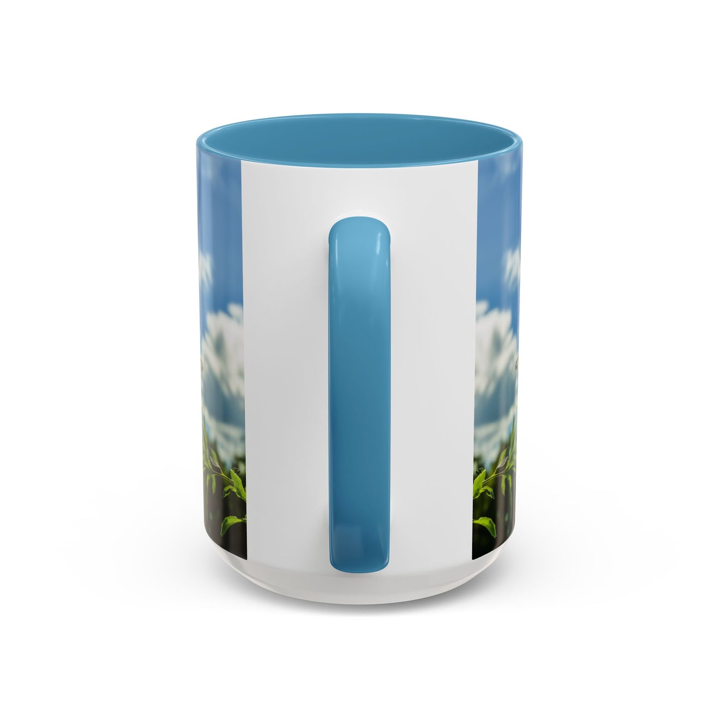 Accent Butterfly Coffee Mug, (11oz, 15oz) - Ceramic Mug