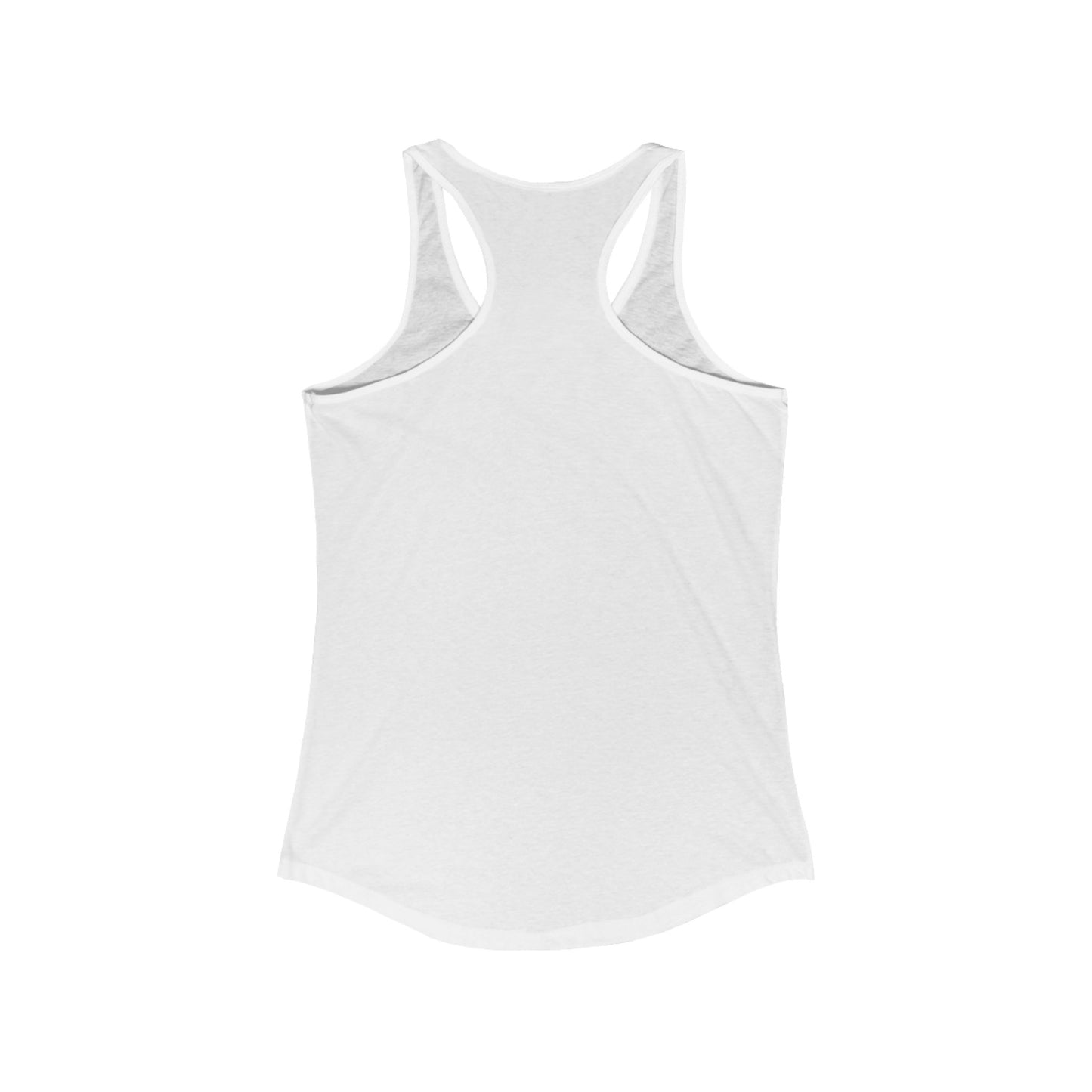 Women’s Tank Top – Minimalist Floral Face Line Art Design Top - Summer Top - Soft & Breathable Top - Women's Ideal Racerback Tank