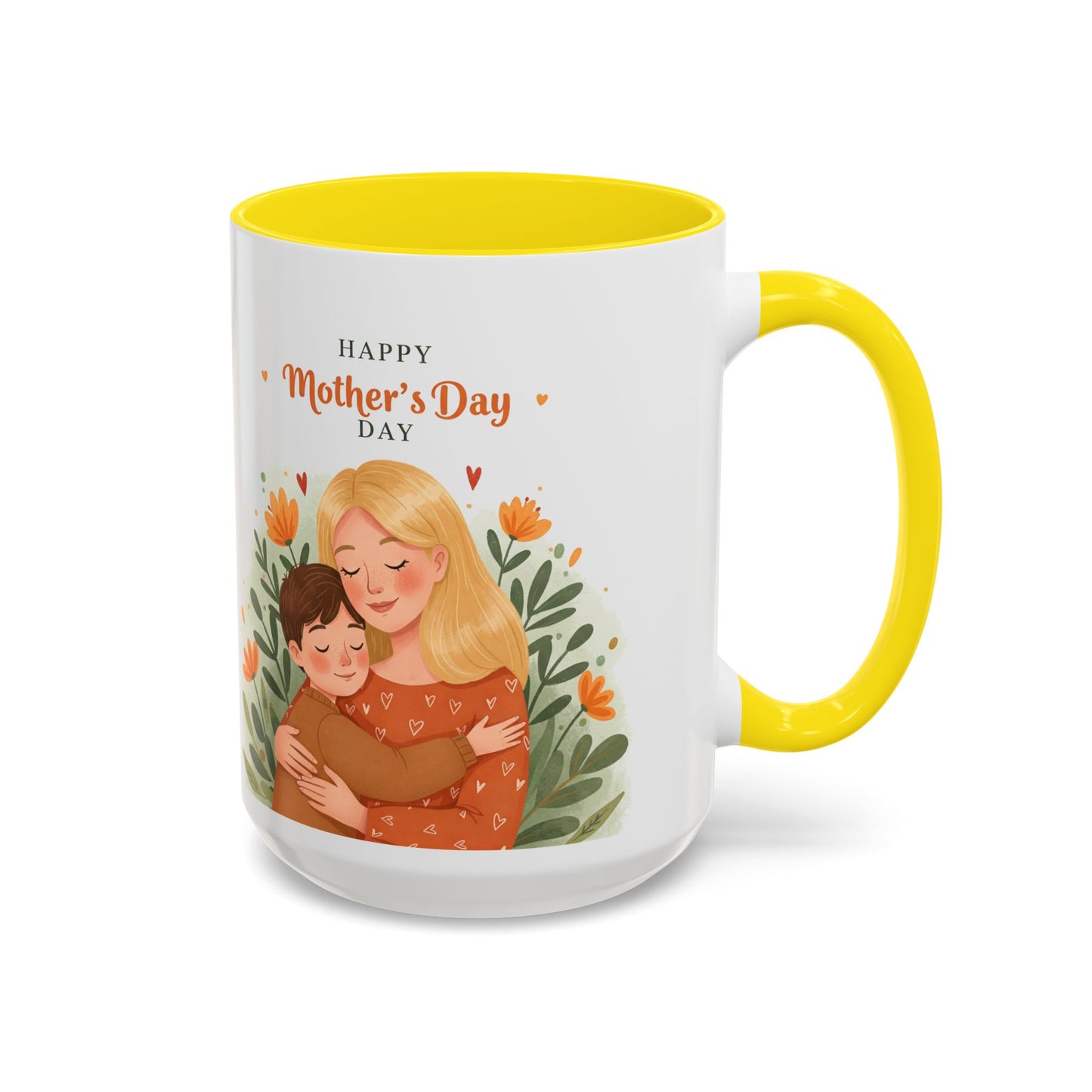Happy Mother's Day Accent Coffee Mug - 11/15oz Gift for Moms