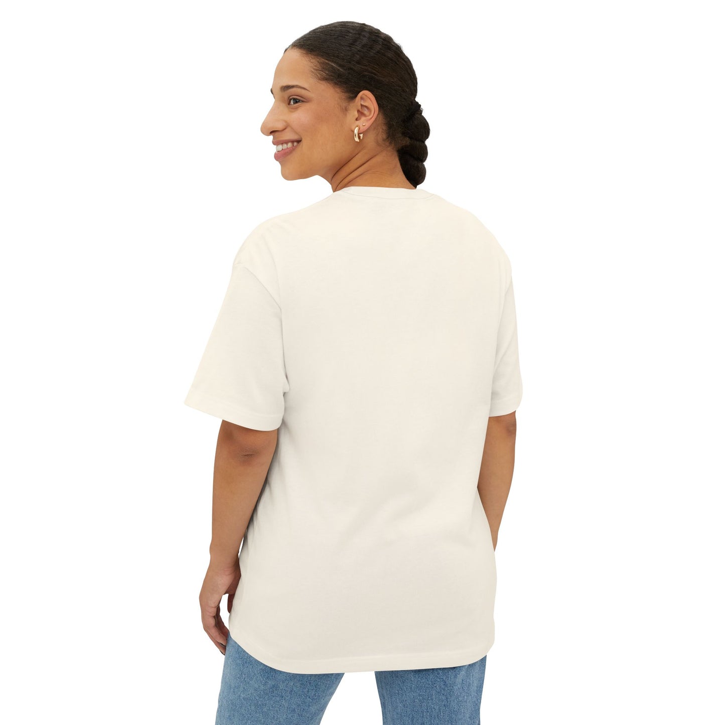 Sunset Beach Vibes Unisex Oversized Boxy Tee