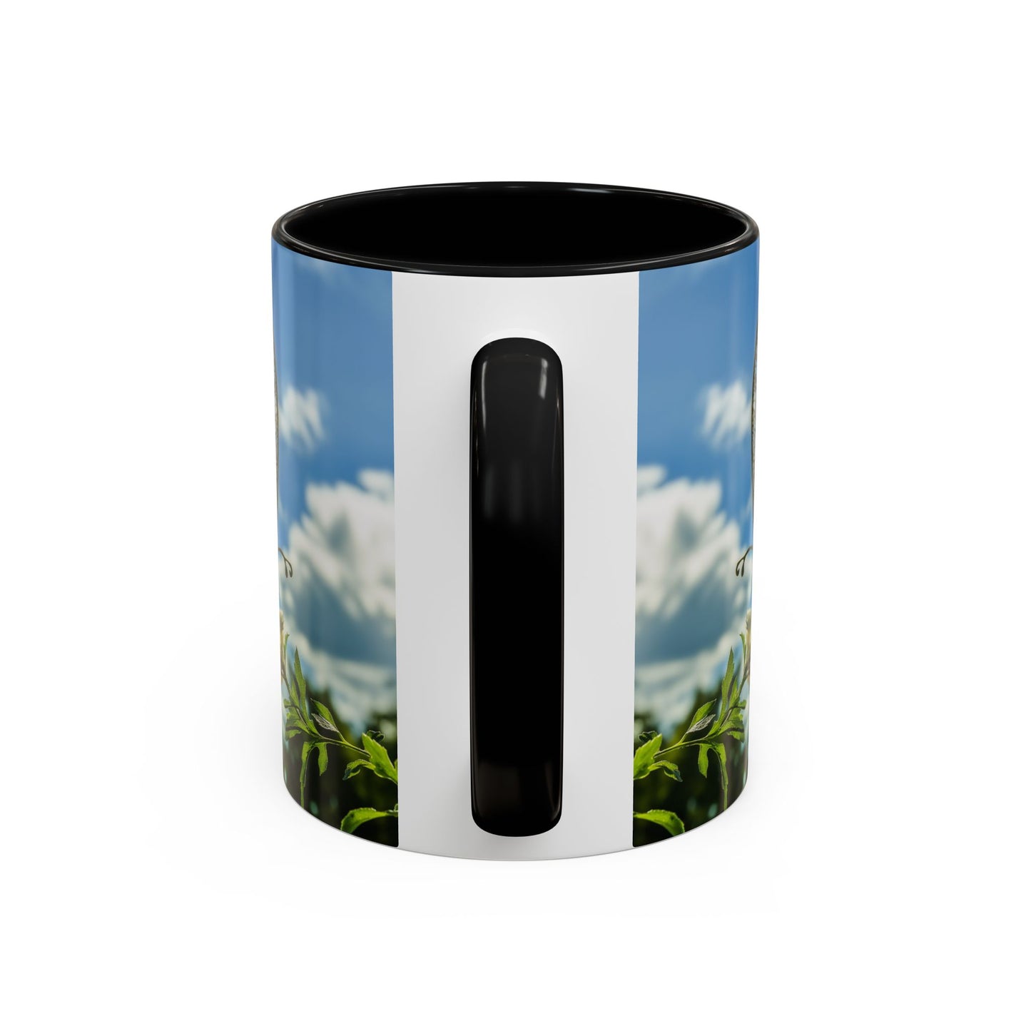 Accent Butterfly Coffee Mug, (11oz, 15oz) - Ceramic Mug