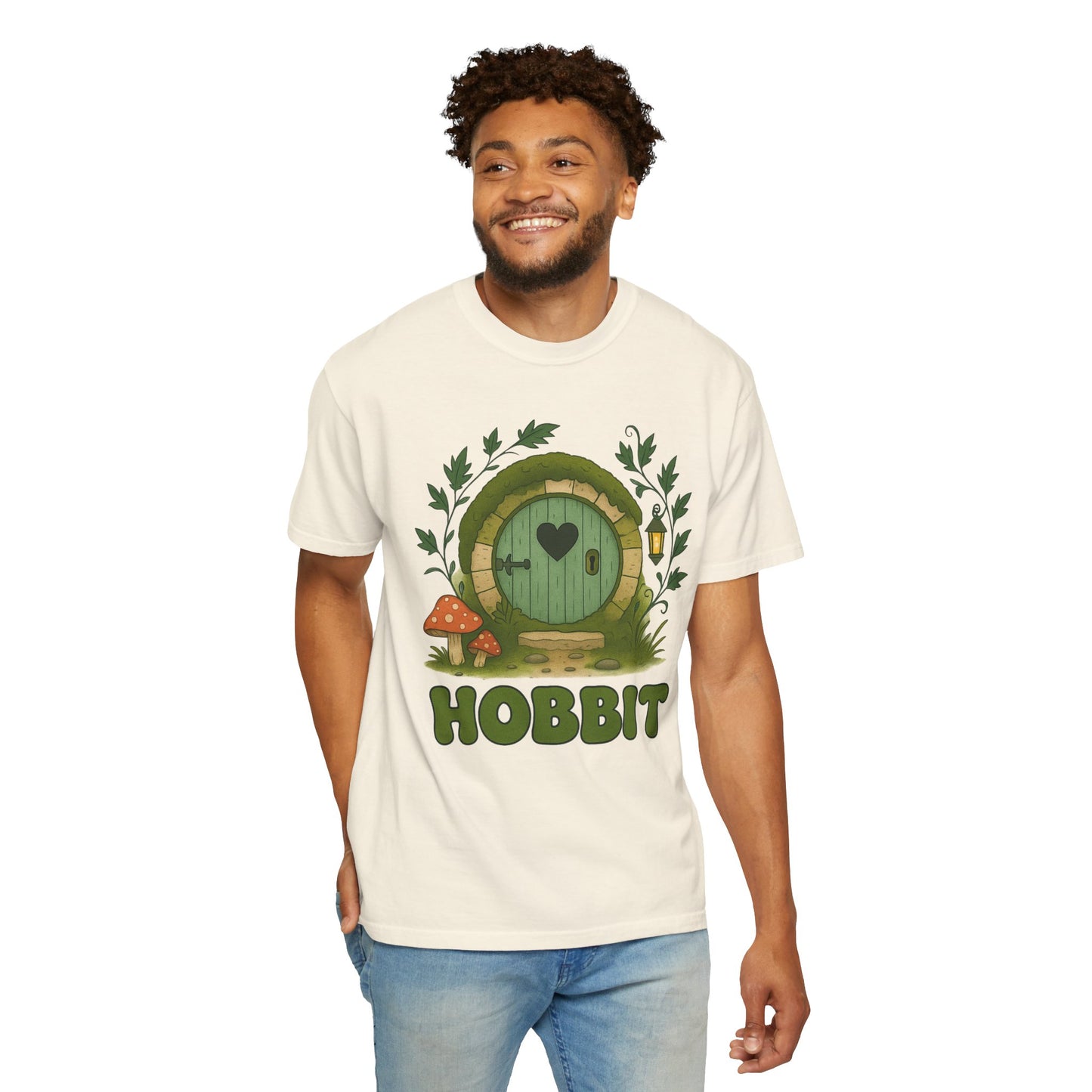 Hobbit T-Shirt, Unisex Fantasy Tee, Ideal for Hobbit Fans, Great Gift for Themed Parties, Cozy Everyday Wear