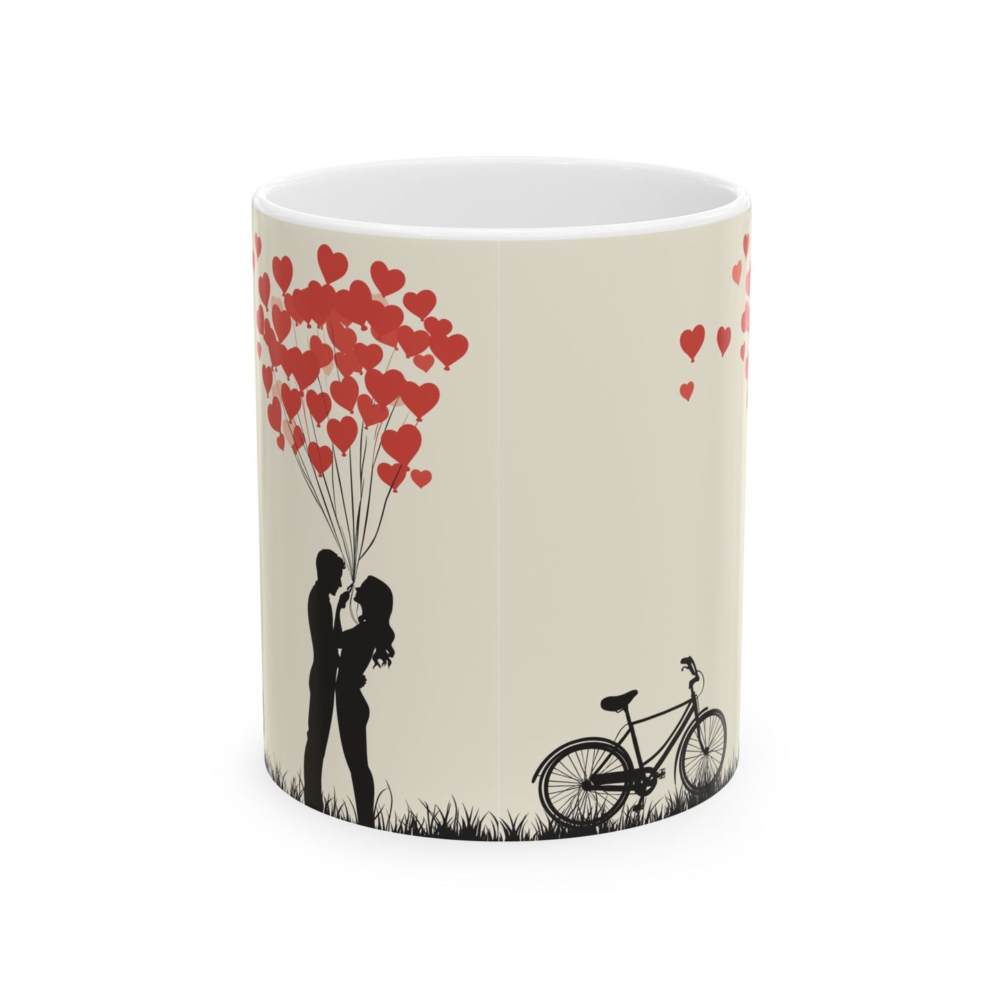 Romantic Love Balloon Mug - Perfect for Couples | 11oz & 15oz