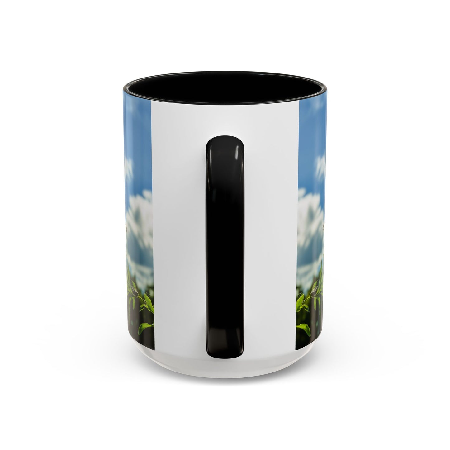 Accent Butterfly Coffee Mug, (11oz, 15oz) - Ceramic Mug