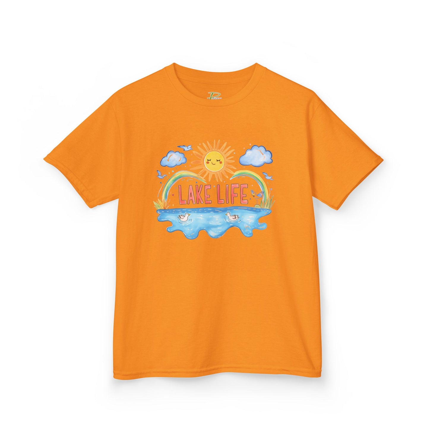 Kids Lake Life Tee - Fun and Playful Summer Shirt for Outdoor Adventures