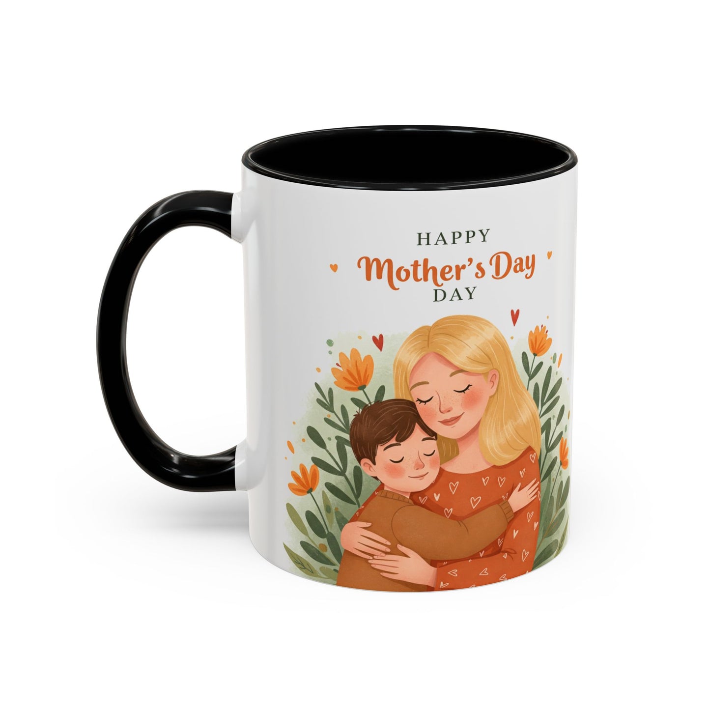 Happy Mother's Day Accent Coffee Mug - 11/15oz Gift for Moms