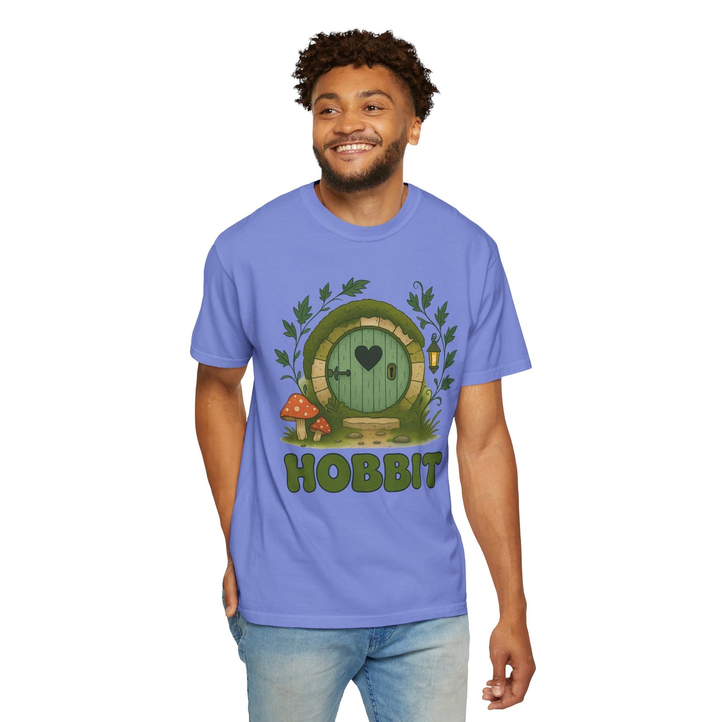 Hobbit T-Shirt, Unisex Fantasy Tee, Ideal for Hobbit Fans, Great Gift for Themed Parties, Cozy Everyday Wear