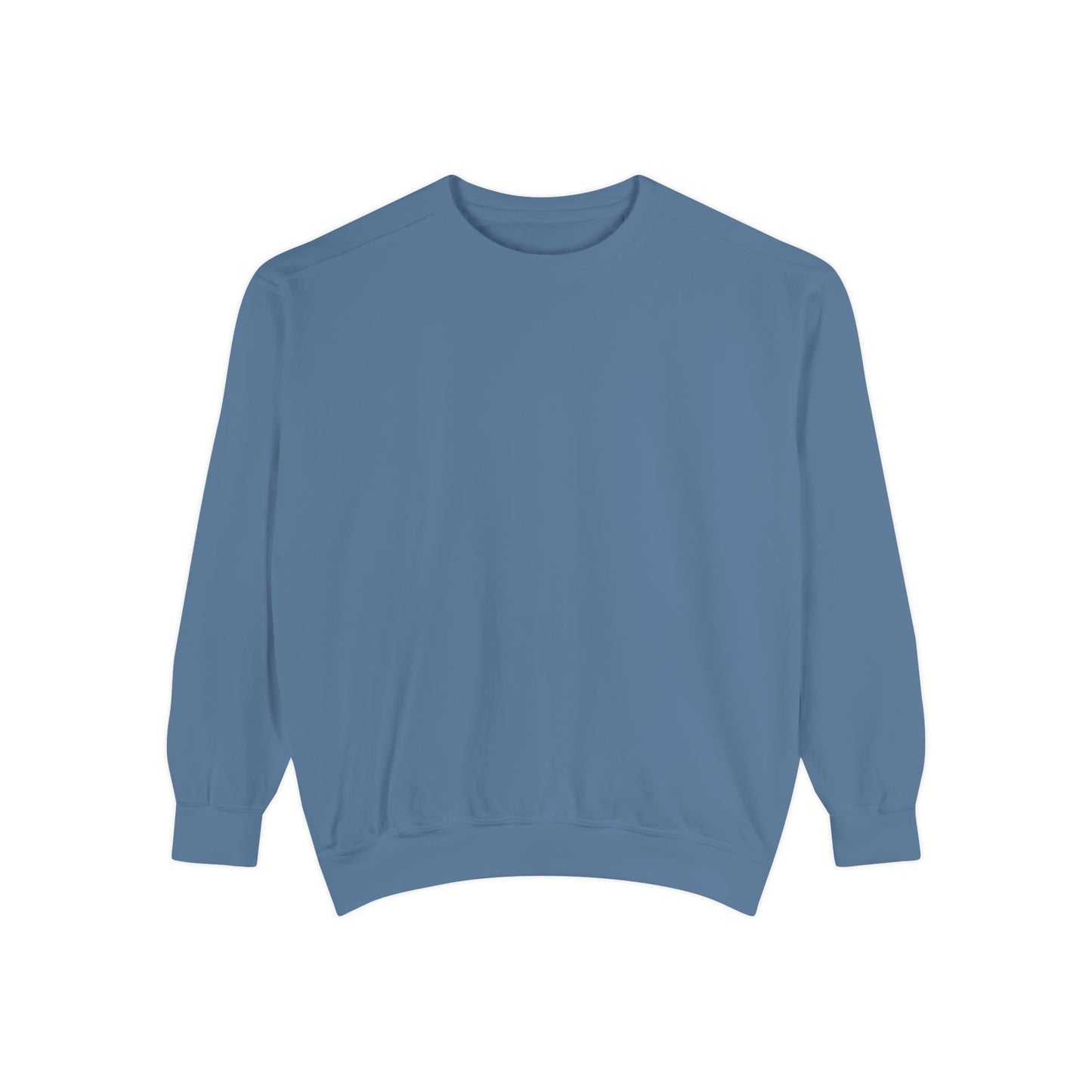 Butterfly Design Unisex Garment-Dyed Sweatshirt - Butterfly Sweatshirt