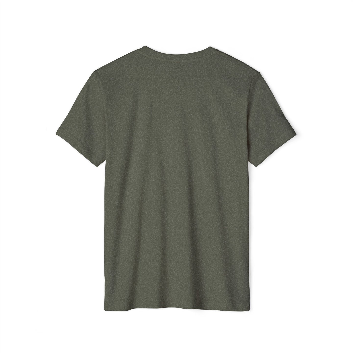 Victory Lamp Unisex Recycled Organic T-Shirt - Eco-Friendly Tee - Grow Through What You Go Through text design