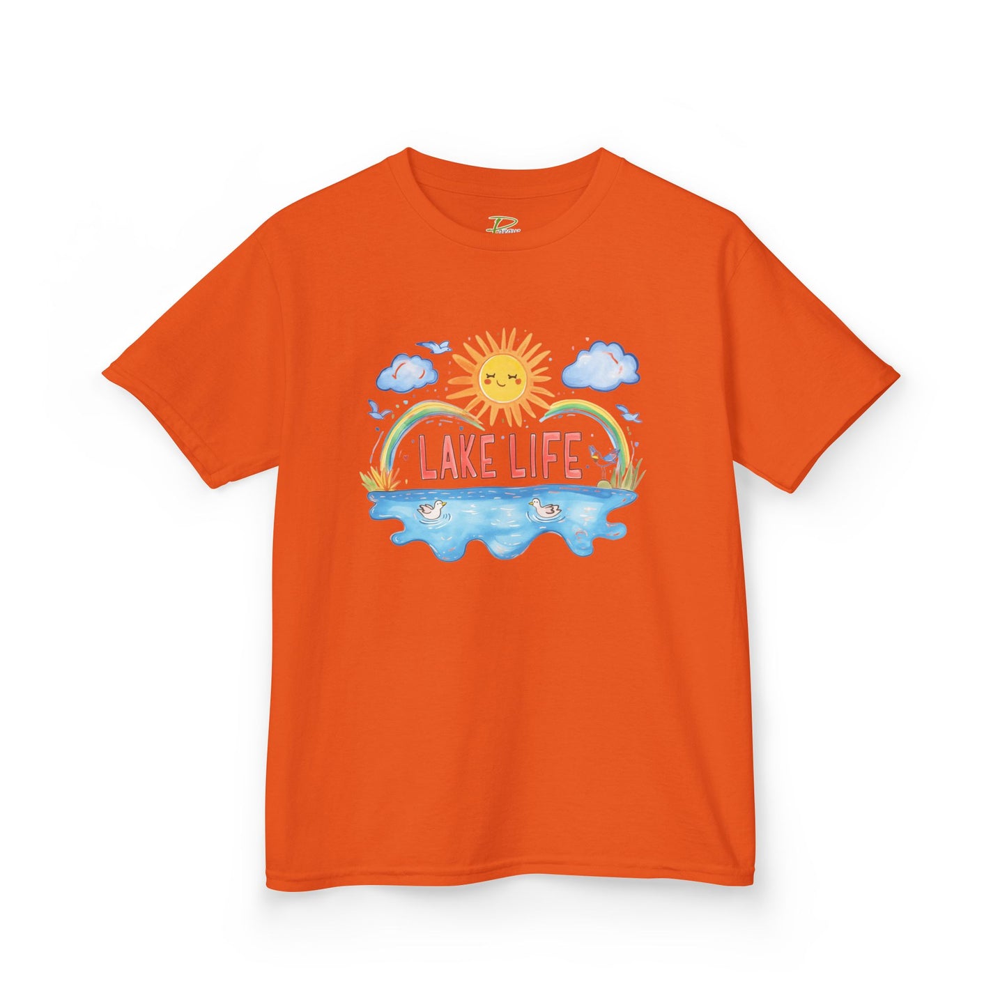 Kids Lake Life Tee - Fun and Playful Summer Shirt for Outdoor Adventures