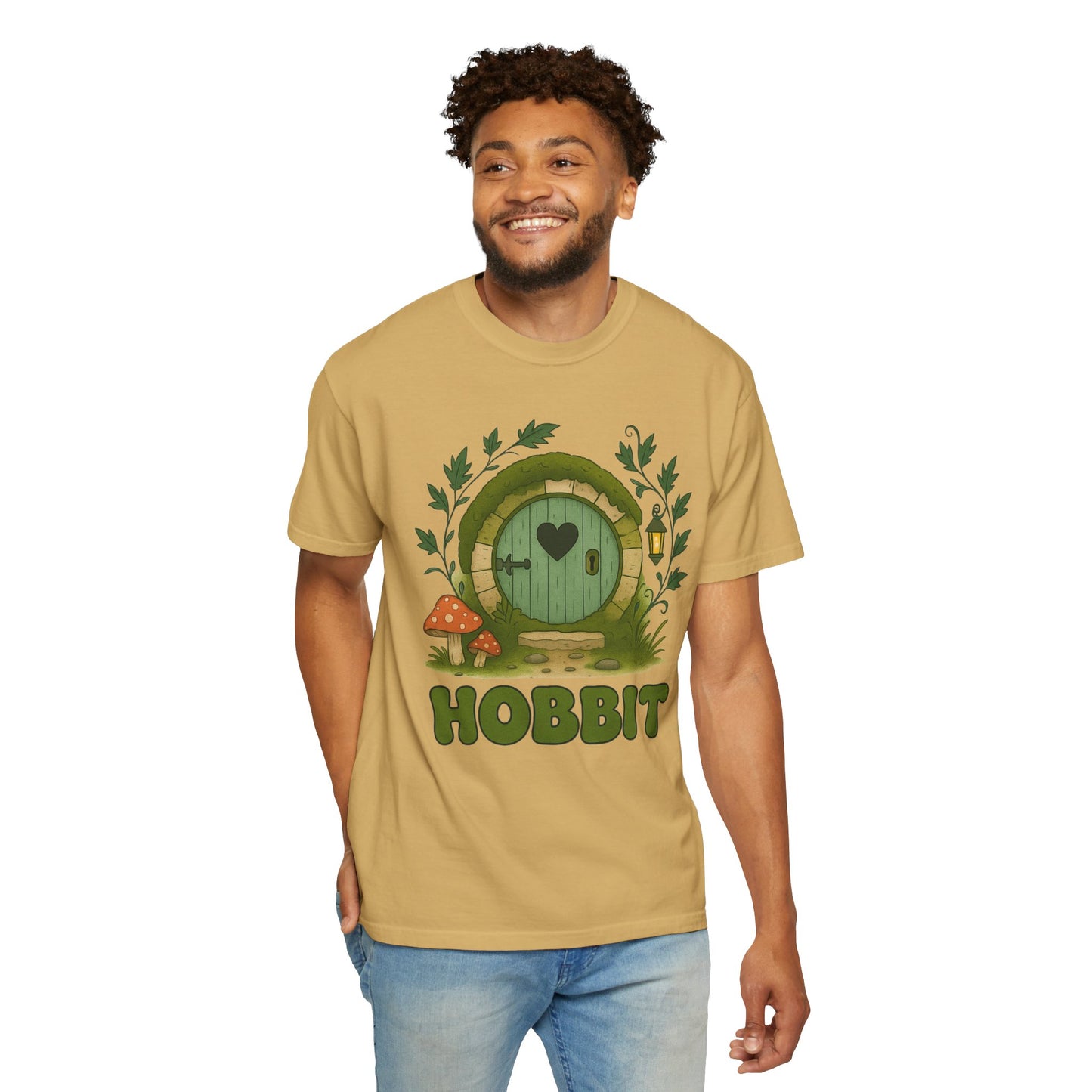 Hobbit T-Shirt, Unisex Fantasy Tee, Ideal for Hobbit Fans, Great Gift for Themed Parties, Cozy Everyday Wear