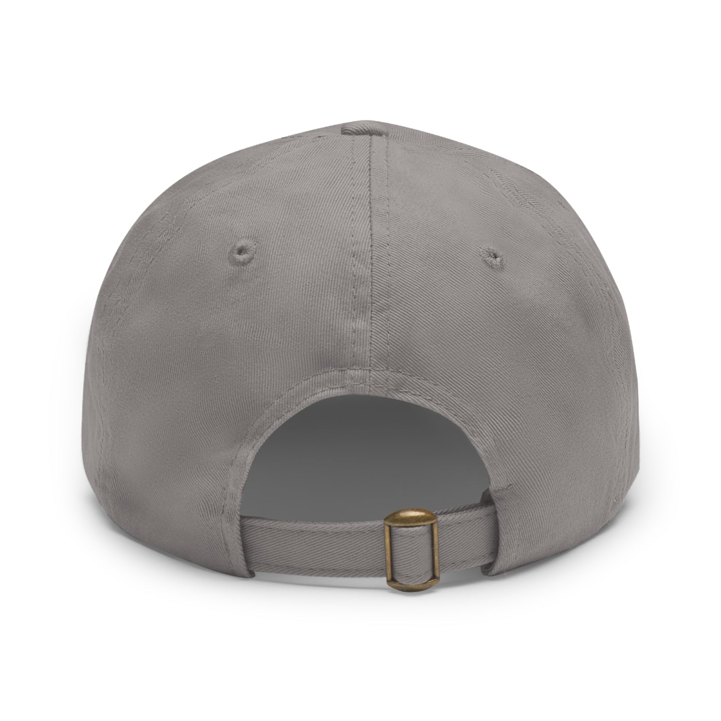 Lion Design Dad Hat with Leather Patch – Stylish Casual Hat for Animal Lovers