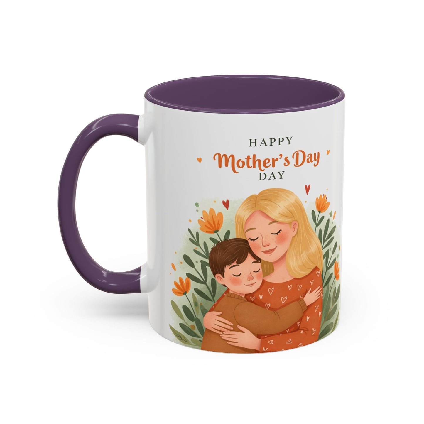 Happy Mother's Day Accent Coffee Mug - 11/15oz Gift for Moms