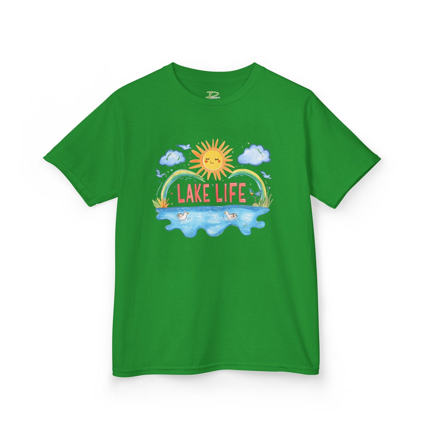 Kids Lake Life Tee - Fun and Playful Summer Shirt for Outdoor Adventures