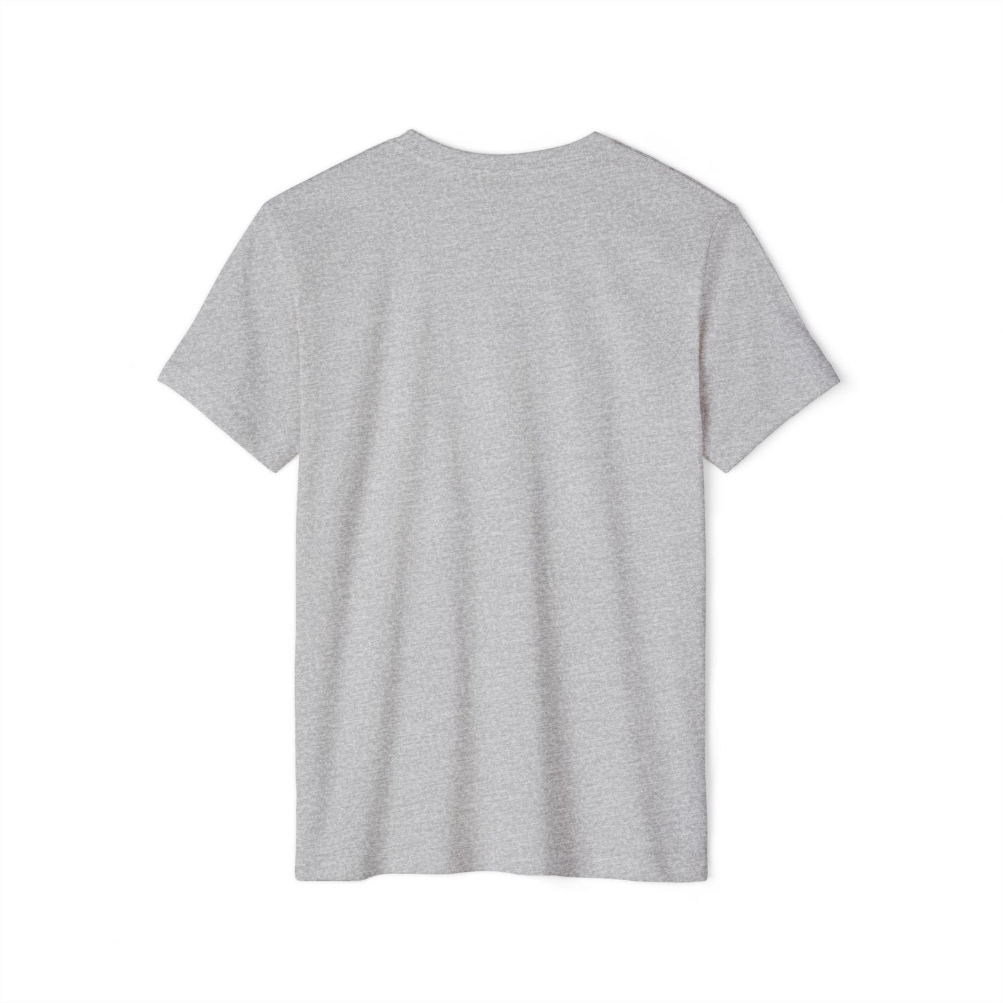 Victory Lamp Unisex Recycled Organic T-Shirt - Eco-Friendly Tee - Grow Through What You Go Through text design