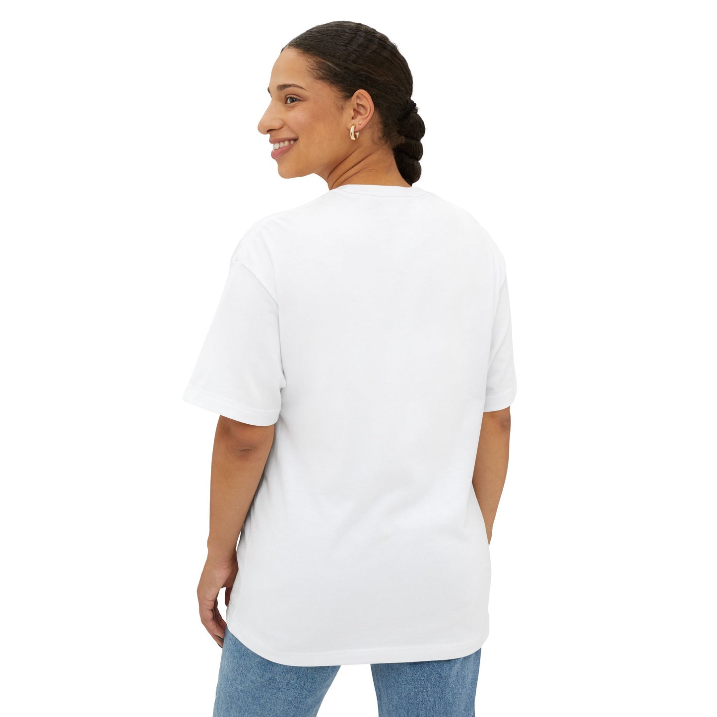 Sunset Beach Vibes Unisex Oversized Boxy Tee