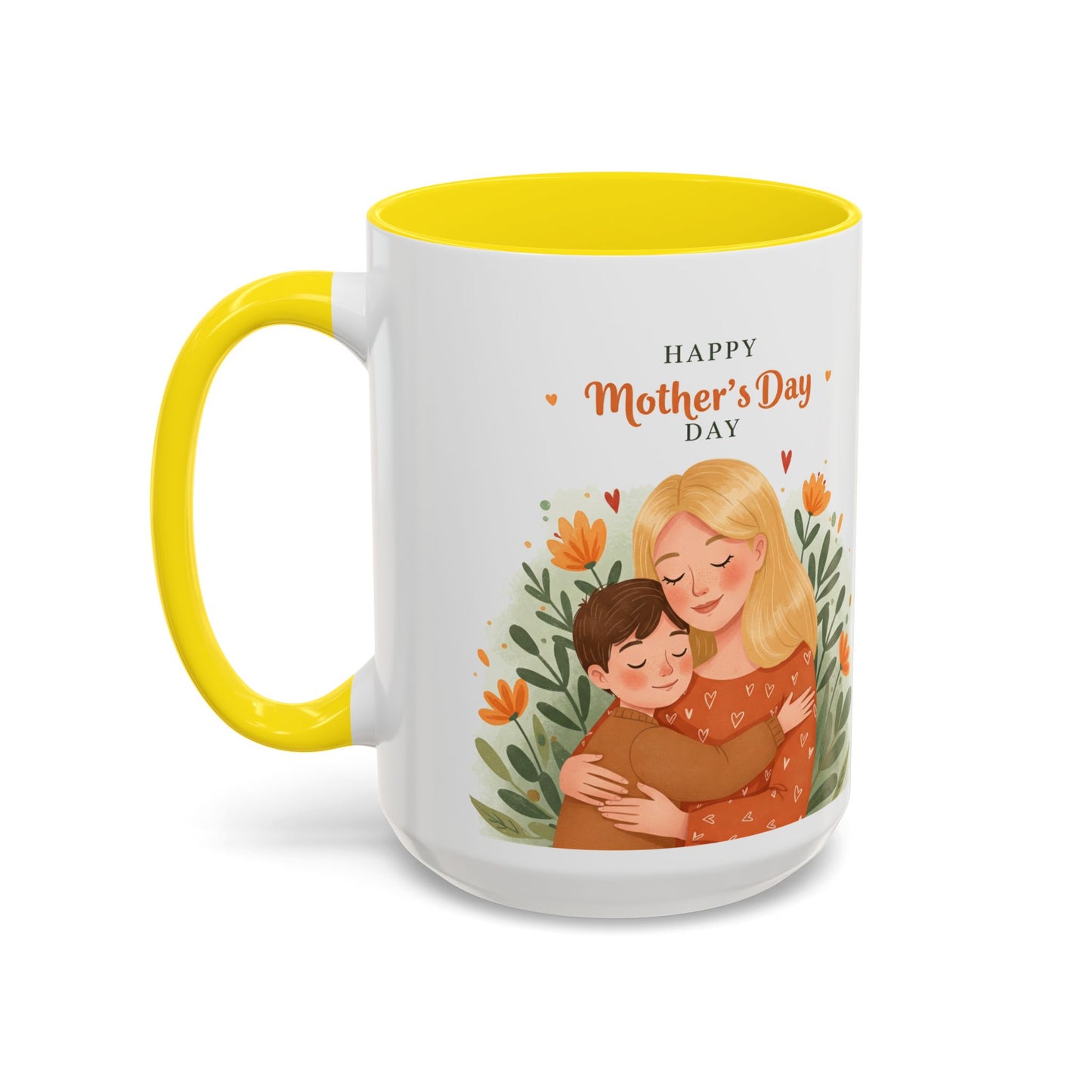 Happy Mother's Day Accent Coffee Mug - 11/15oz Gift for Moms