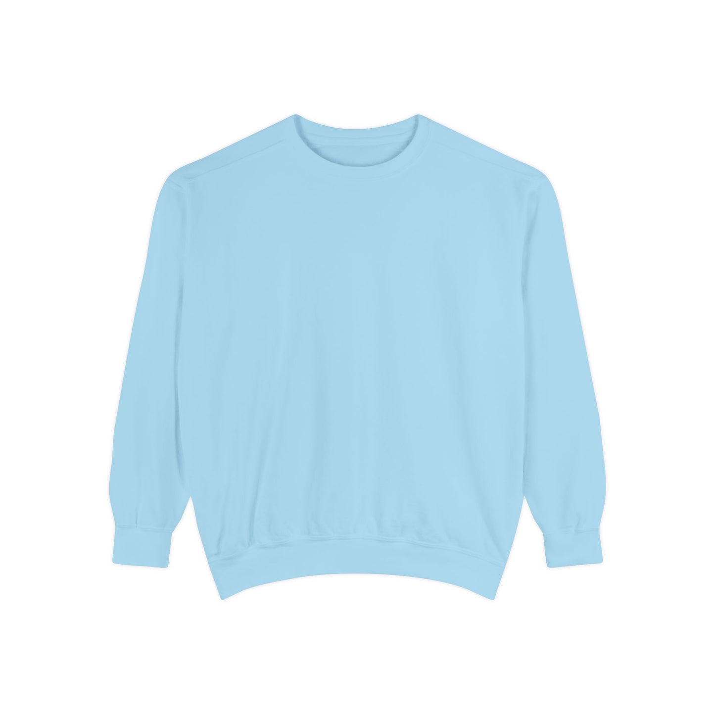 Butterfly Design Unisex Garment-Dyed Sweatshirt - Butterfly Sweatshirt
