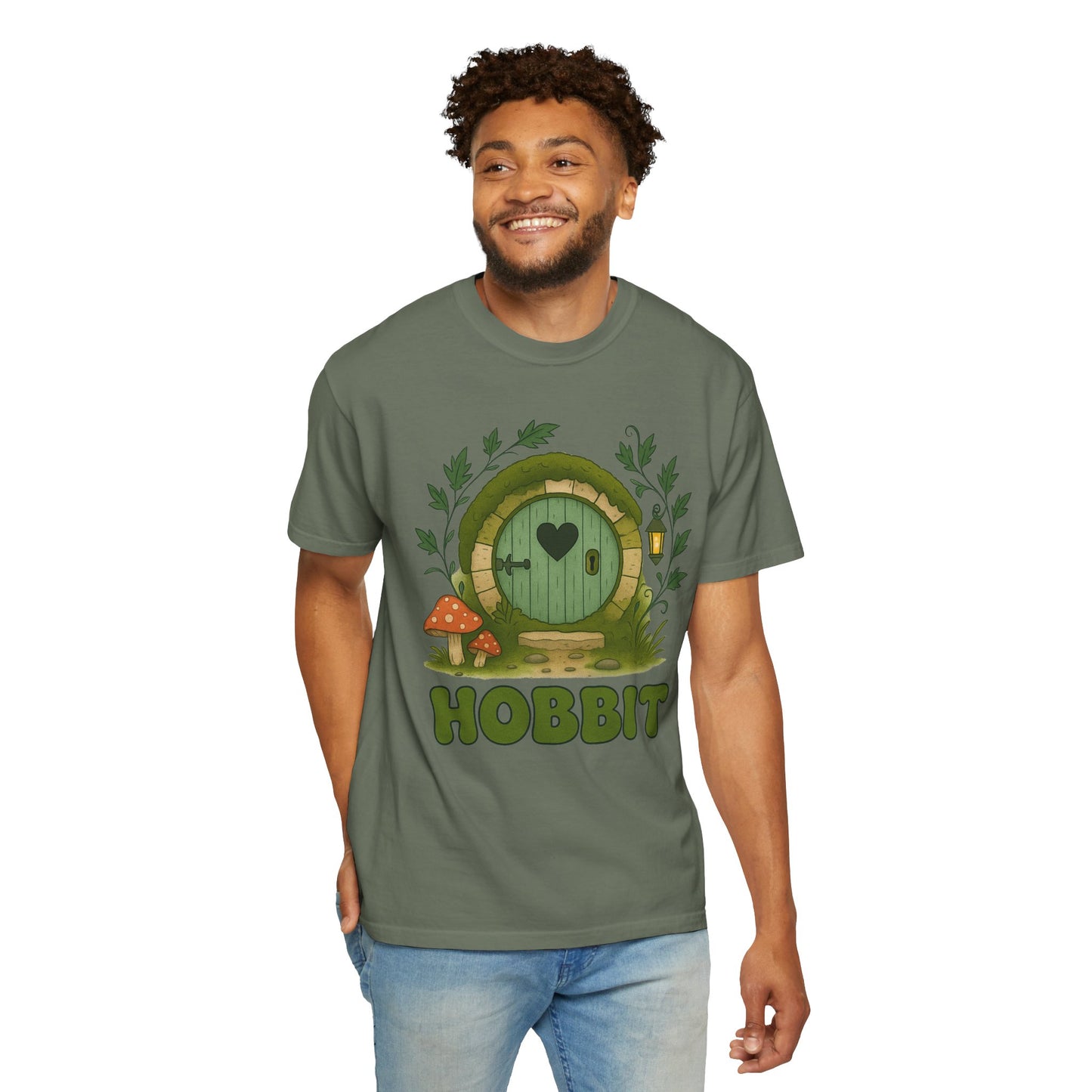 Hobbit T-Shirt, Unisex Fantasy Tee, Ideal for Hobbit Fans, Great Gift for Themed Parties, Cozy Everyday Wear