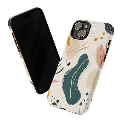 Phone Case with Abstract Art design - iPhone, Samsung, and Google case