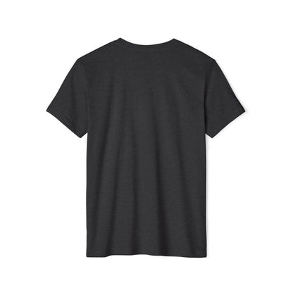Victory Lamp Unisex Recycled Organic T-Shirt - Eco-Friendly Tee - Grow Through What You Go Through text design