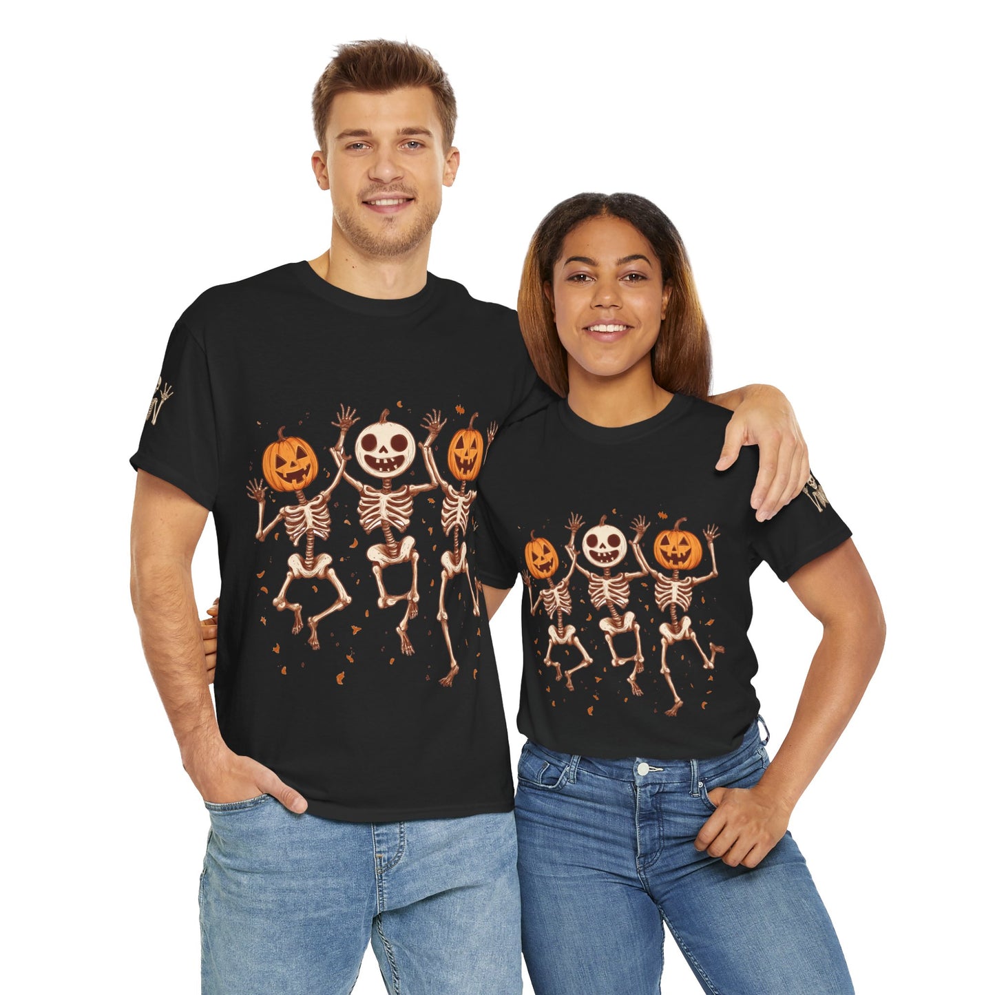 Halloween dance skeletons unisex shirt