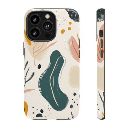 Phone Case with Abstract Art design - iPhone, Samsung, and Google case