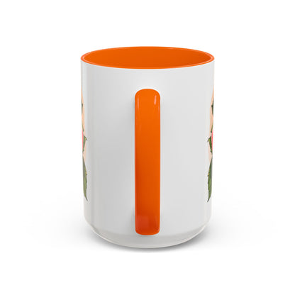 Elegant Floral Accent Coffee Mug - Perfect Gift for Garden Lovers